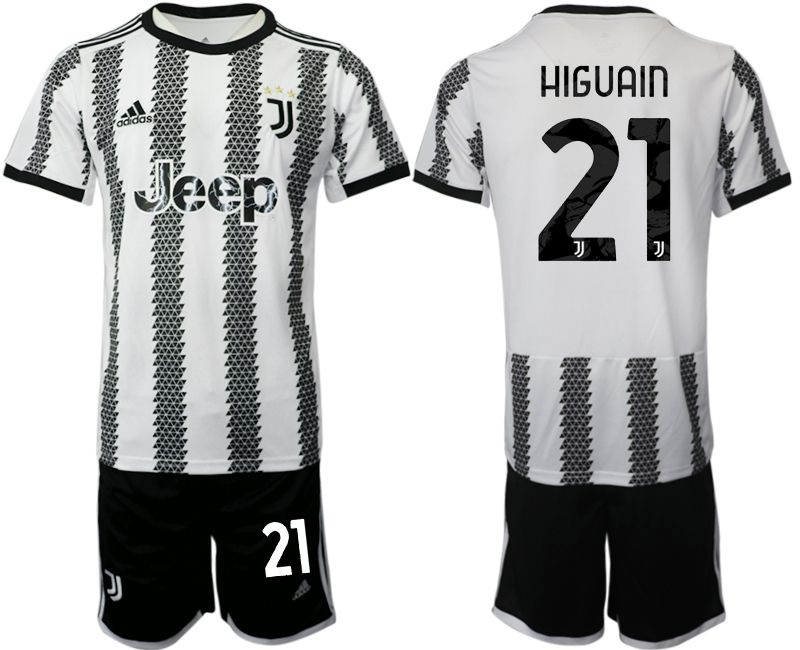 Men 2022-2023 Club Juventus FC home white 21 Soccer Jersey